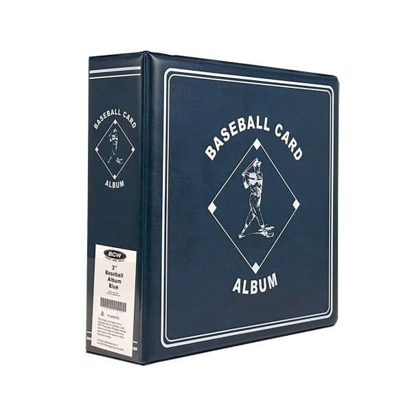 BCW Baseball ring album - Blue