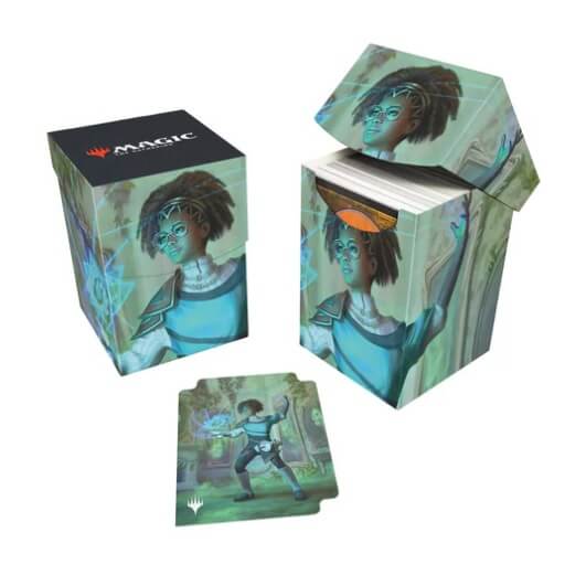 Magic Box - Duskmourn Zimone, Mystery Unraveler 100+ Deck Box