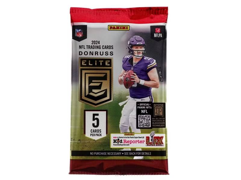 2024 Panini Donruss Elite NFL Football Hobby Pack