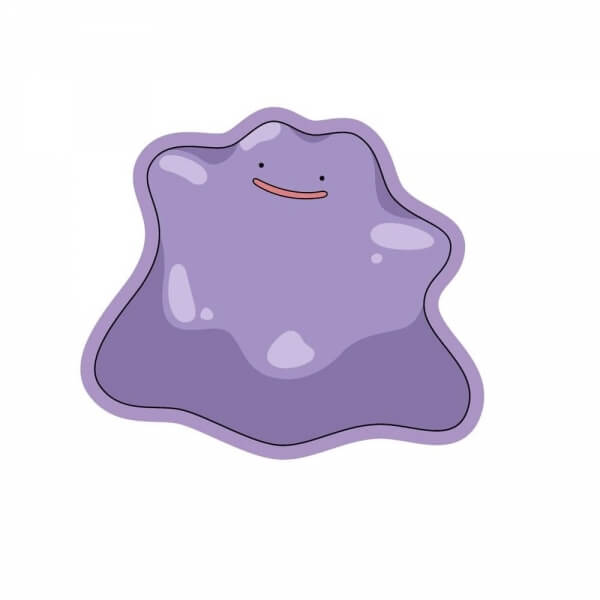 Pokémon Ditto Pillow - 30 cm
