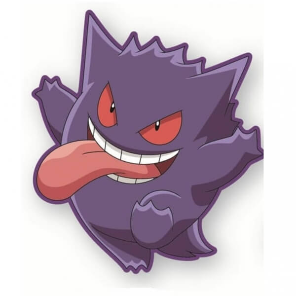 Pokémon Gengar Pillow - 30 cm