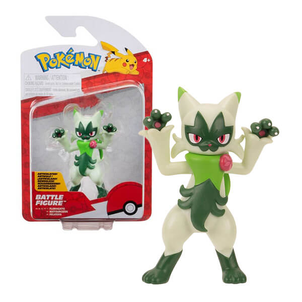Pokémon action figure Floragato - 5 cm