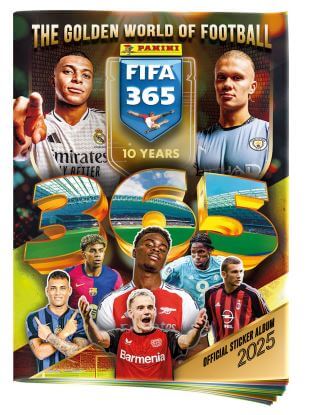 Soccer sticker album Panini FIFA 365 2024/2025