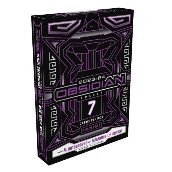 2023-2024 Panini Obsidian Hobby Box - soccer cards