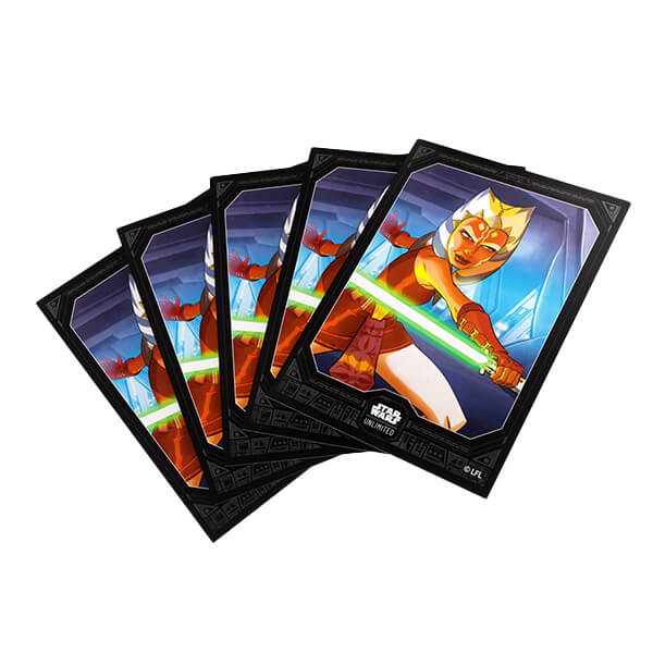 Card Sleeves Star Wars: Unlimited - Ahsoka Tano - 60 pcs