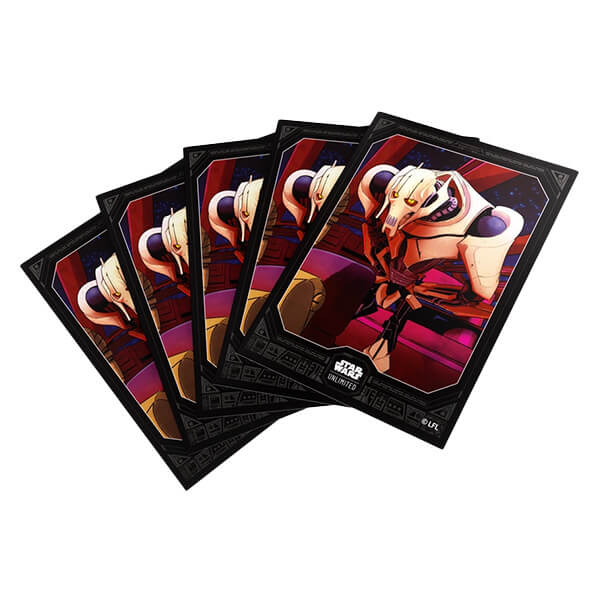 Card Sleeves Star Wars: Unlimited - General Grievous - 60 pcs