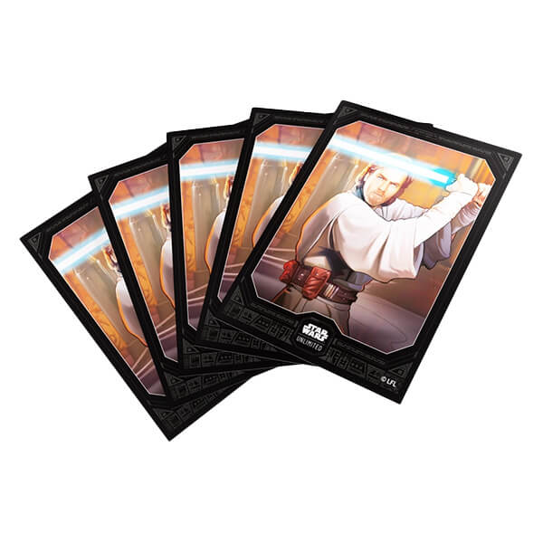 Card Sleeves Star Wars: Unlimited - Obi-Wan Kenobi - 60 pcs