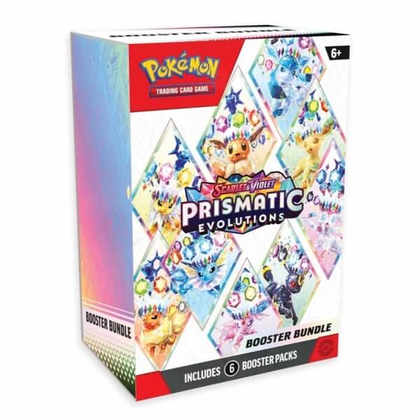 Pokémon Prismatic Evolutions - Booster Bundle (6 packs)