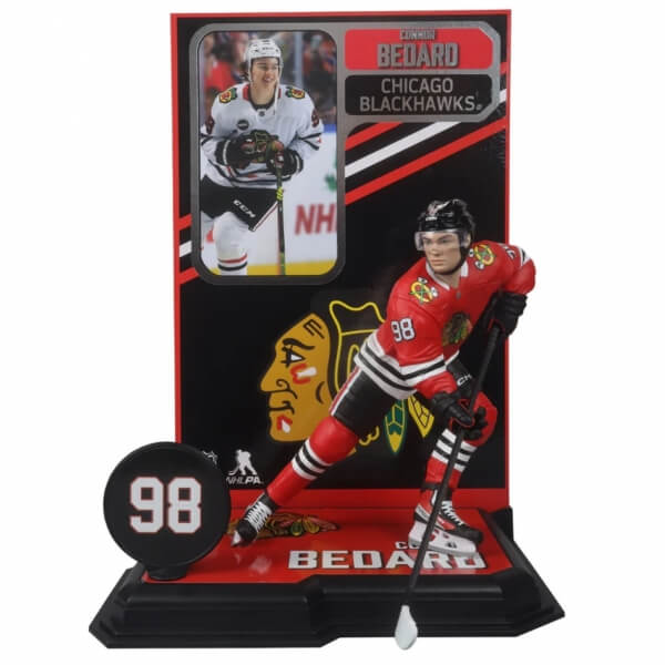 NHL figure - Connor Bedard (Chicago Blackhawks) - Legacy Series #15 - red