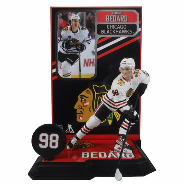 NHL figure - Connor Bedard (Chicago Blackhawks) - Platinum Edition - white