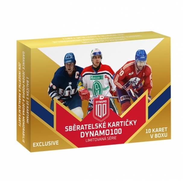 2024 Exclusive box Dynamo Pardubice 100 - Hockey cards
