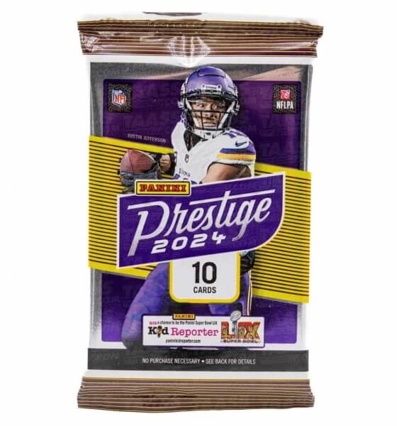 2024 Panini Prestige NFL Football Retail Pack