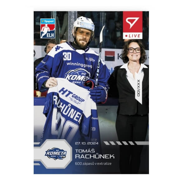 Hockey card Live Tipsport 2024-2025 - L-32 Tomáš Rachůnek
