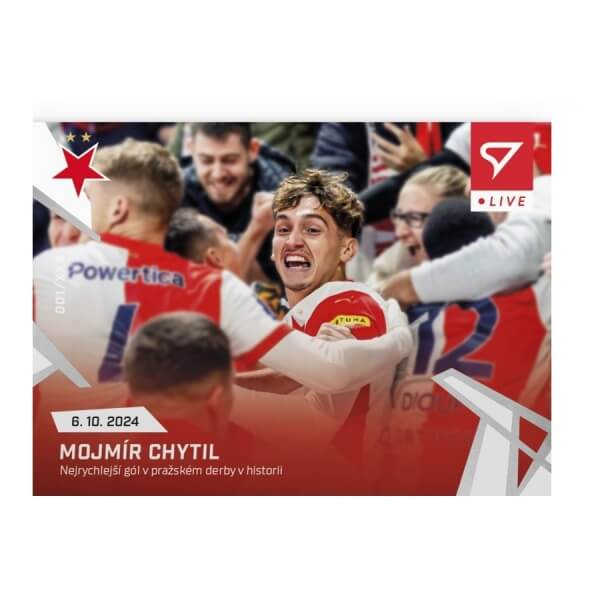Soccer card Chance League 2024-2025 - L-13 Mojmír Chytil