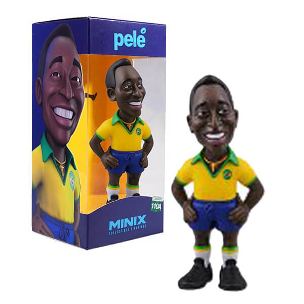 MINIX football collectible figurine: Pelé - Brazil
