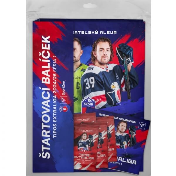 Hockey cards Tipos extraliga 2024/2025 - Starter Pack - 1st series