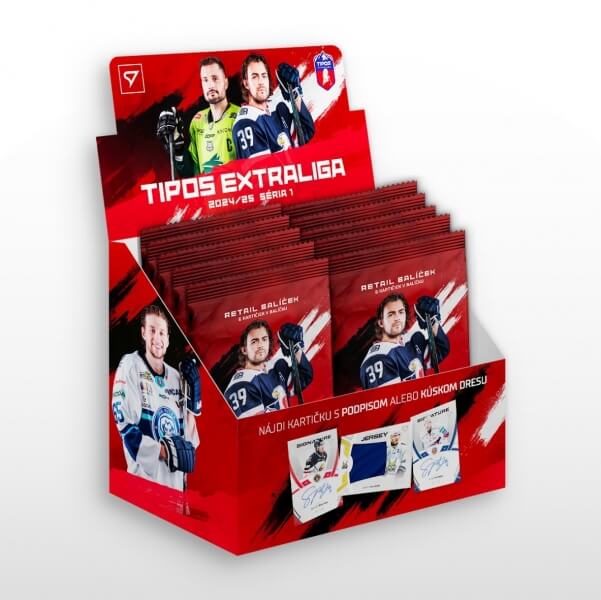 Tipos Hockey Cards Extraliga 2024/25 - Retail box - 1st series