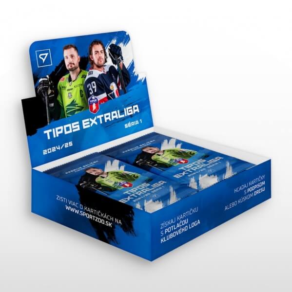 Hockey cards Tipos Extraliga 24-25 - Premium box - 1st series