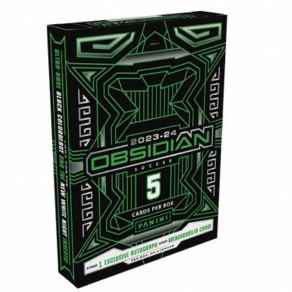 2023-2024 Panini Obsidian International Hobby Box - soccer cards
