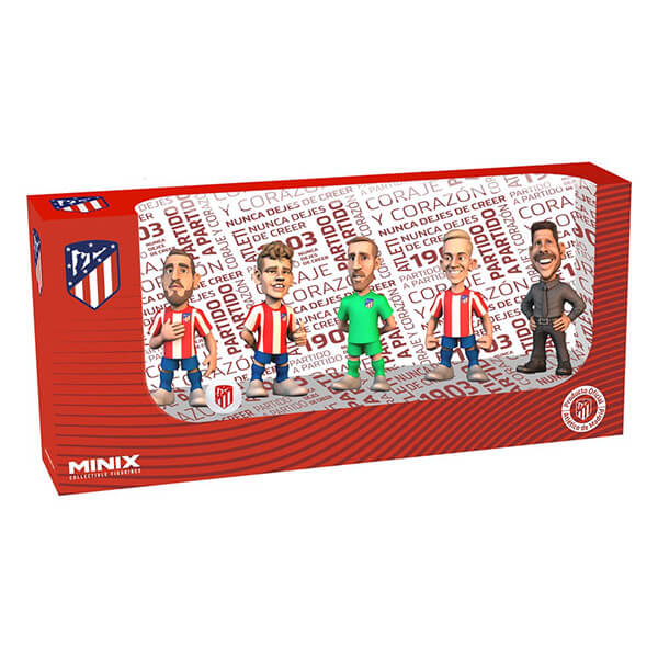 Set of soccer figures MINIX Atlético de Madrid - 7 cm