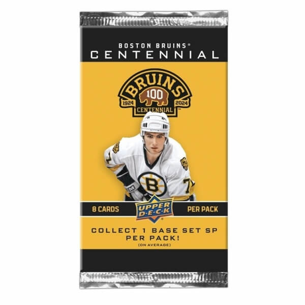 2023-2024 Upper Deck Boston Bruins Centennial Hobby Pack