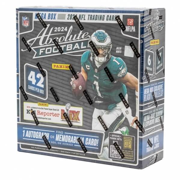 2024 Panini Absolute Football Mega Box - American Football NFL Cards