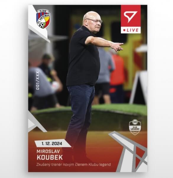 Soccer card Chance League 2024-2025 - L-28 Miroslav Koubek