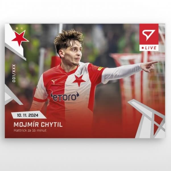 Soccer card Chance League 2024-2025 - L-19 Mojmír Chytil