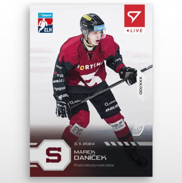 Hockey card Live Tipsport 2024-2025 - L-39 Marek Daníček