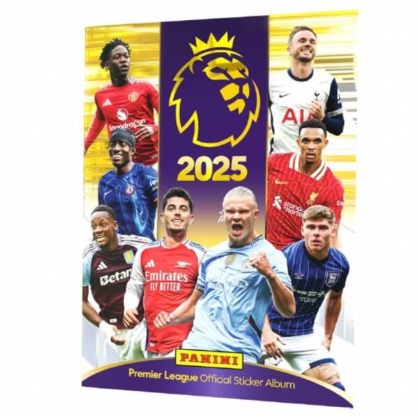 Premier League soccer Sticker Album 2024/2025