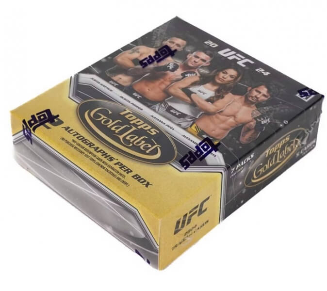 2024 Topps Gold Label UFC Hobby Box - MMA Collectible Cards