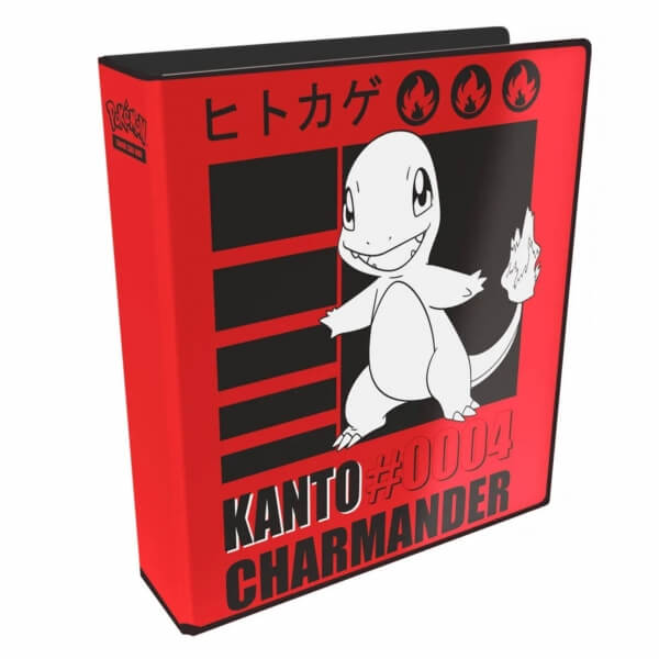Pokémon 3 Ring Collector's Album - Charmander #0004