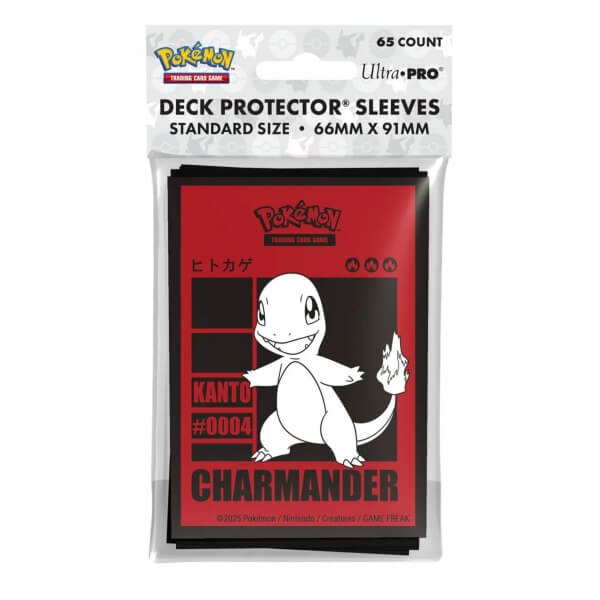 Pokémon Charmander Card Sleevs #0004 - 65 pcs