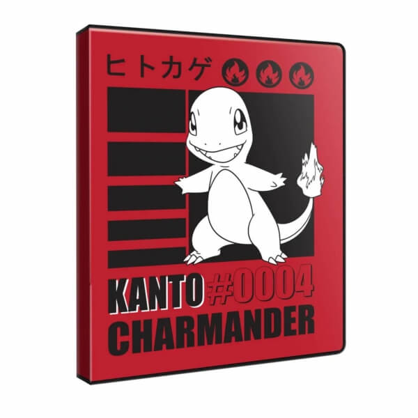 Pokémon A4 card album - Charmander #0004