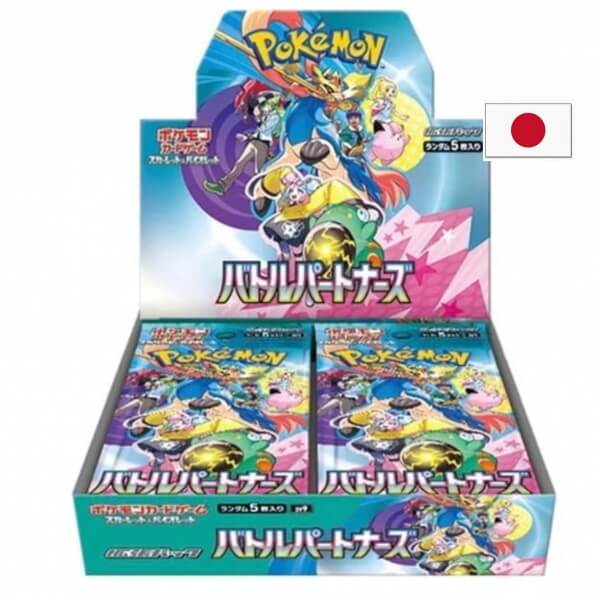 Pokémon Scarlet and Violet Battle Partners Booster Box - Japanese