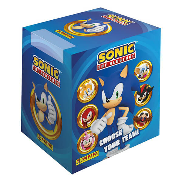Sonic the Hedgehog - box with stickers for album