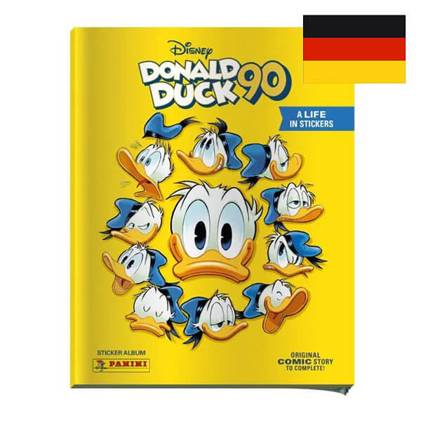 Donald Duck 90 Years Anniversary Sticker Album - DE