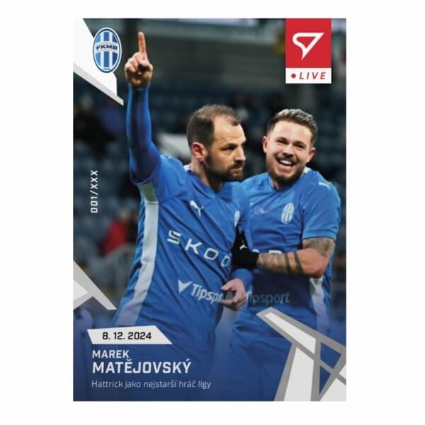 Soccer card Chance League 2024-2025 - L-33 Marek Matějovský