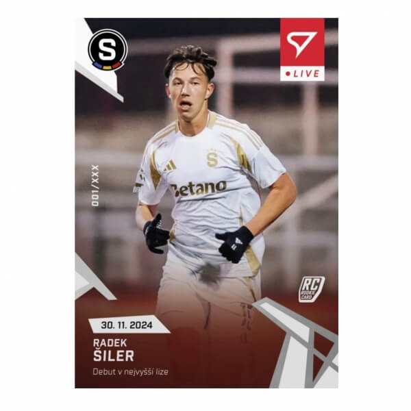Soccer card Chance League 2024-2025 - L-31 Radek Šiler