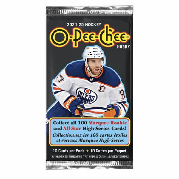 2024-2025 NHL Upper Deck O-Pee-Chee Hobby Pack - hockey cards
