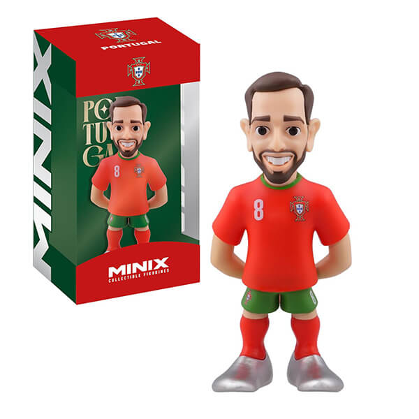 Minix soccer figure - Bruno Fernandez