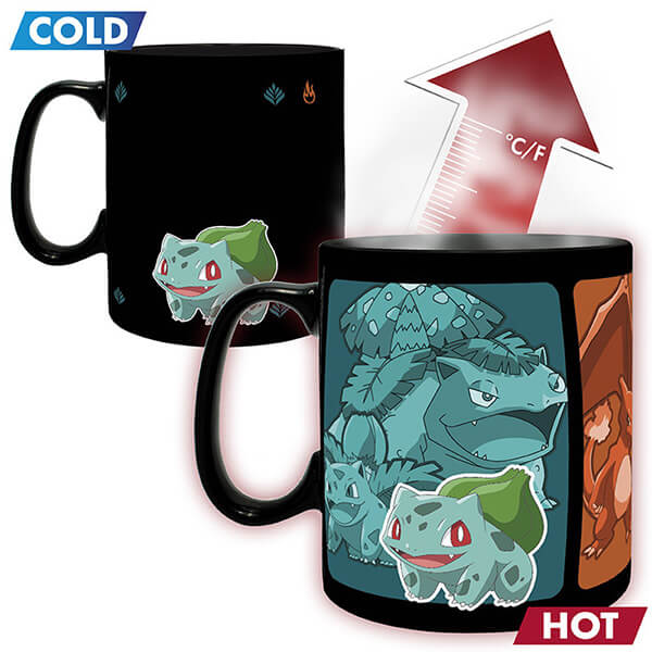 Pokémon Heat Change Mug Evolve - 460 ml