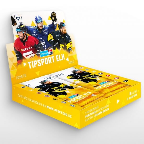 Hockey cards Tipsport ELH 24/25 Blaster box 2nd series