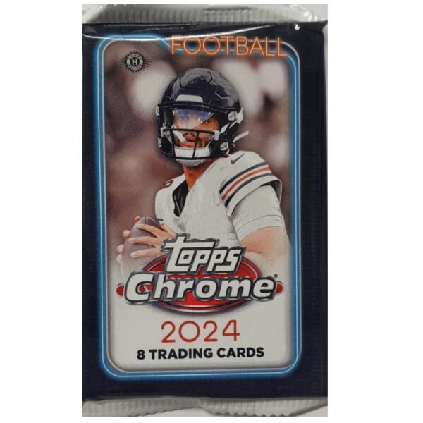 2024 Topps Chrome Football Hobby pack - NFL Cards