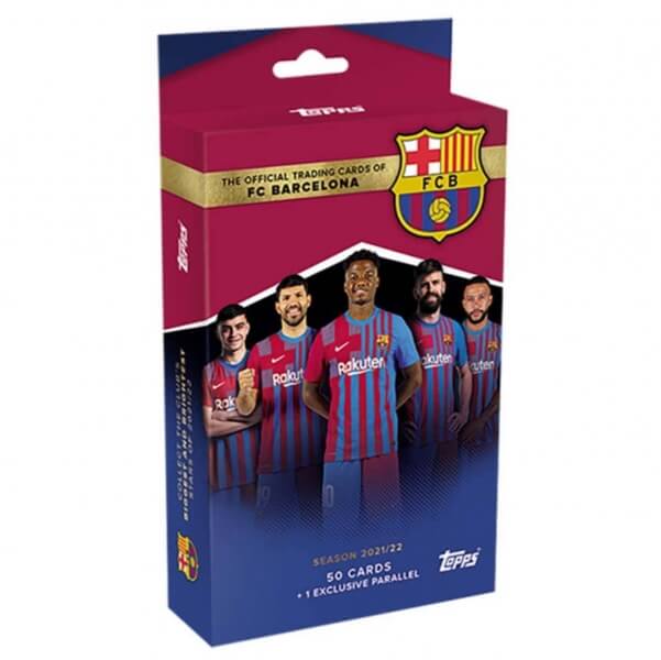 2021-2022 Topps FC Barcelona Official Team Set - soccer cards