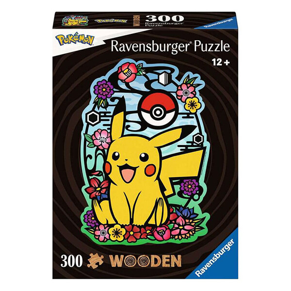 Wooden Puzzle Pokémon Pikachu - 300 pieces