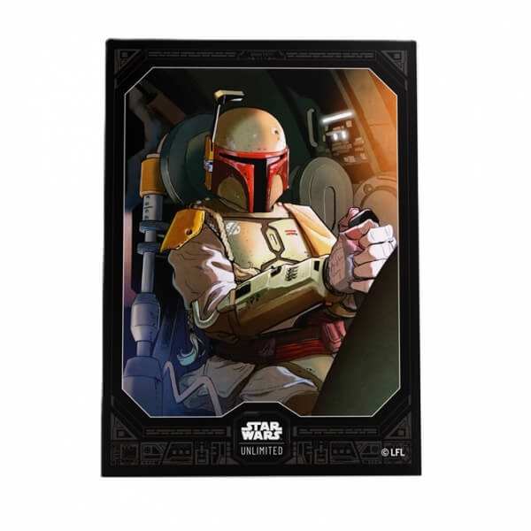 Card Sleeves Star Wars: Unlimited - Boba Fett - 60 pcs