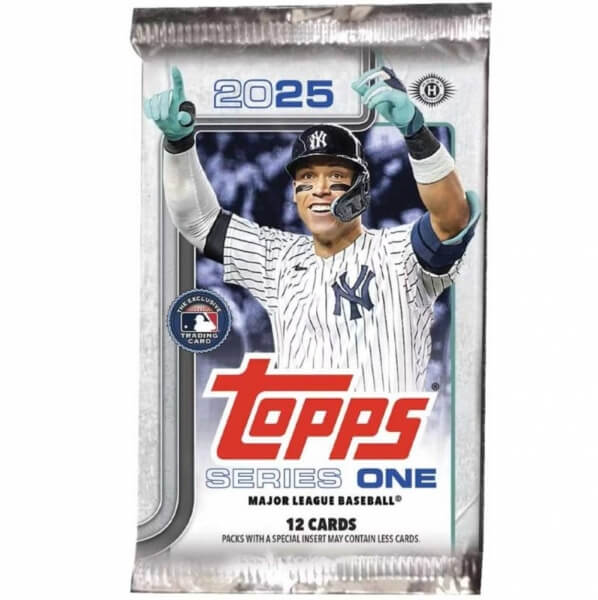 2025 Topps Series 1 Baseball Hobby Pack - MLB Collectible Cards