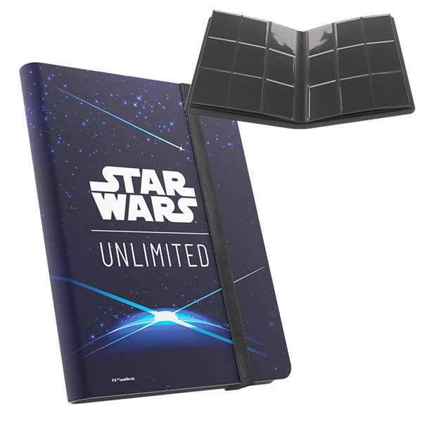 Star Wars: Unlimited 9-Pocket Casual Album 360 cards - Card Back Blue