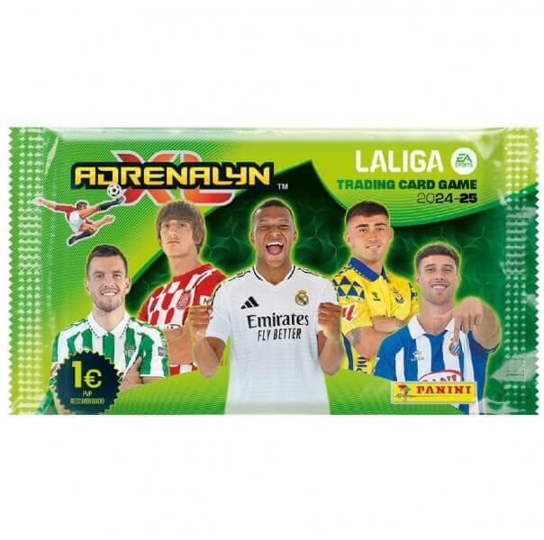 Soccer cards Panini LaLiga 2024/2025 Adrenalyn Booster Pack